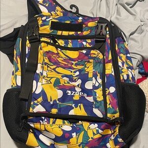Colorful softball/ baseball Backpack